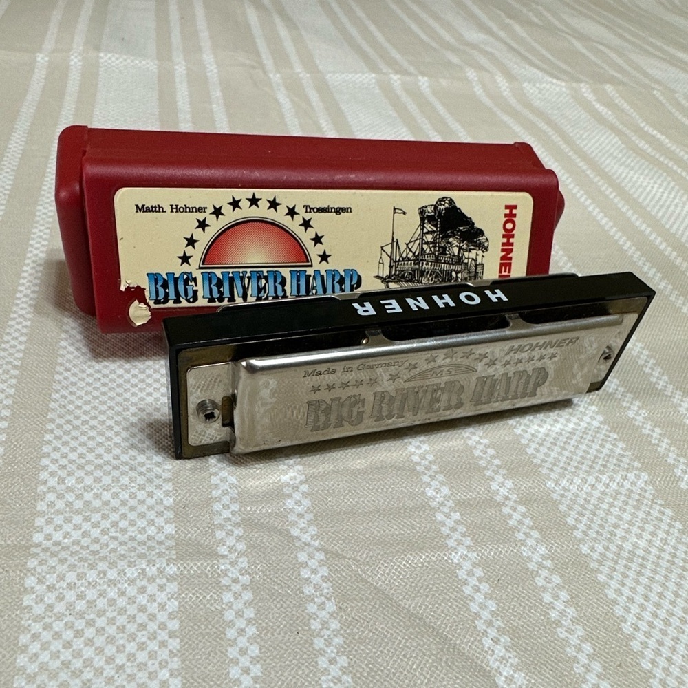Hohner Vintage Big River Harp 590 Key of C Made in Germany